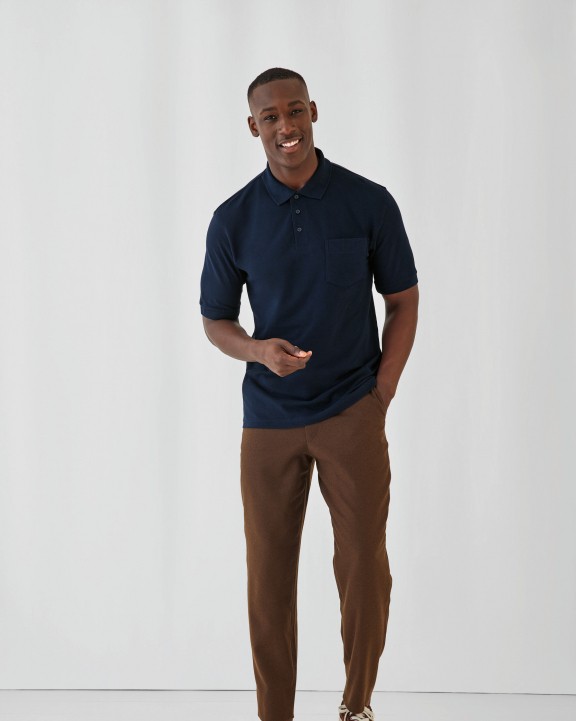 B&C Safran Pocket Poloshirt Poloshirt personalisierbar