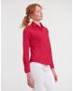 Hemd RUSSELL Ladies' LS Fitted Poplin Shirt personalisierbar