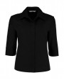 Chemise personnalisable KUSTOM KIT Women's Tailored Fit Continental Blouse 3/4 Sleeve