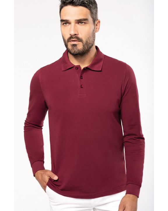 Polo personnalisable KARIBAN Polo manches longues homme