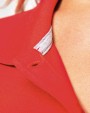 KARIBAN Damen Piqué Poloshirt Langarm Poloshirt personalisierbar