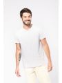 KARIBAN Men's short-sleeved V-neck T-shirt T-Shirt personalisierbar