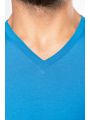 T-shirt KARIBAN T-shirt V-hals lange mouwen voor bedrukking &amp; borduring