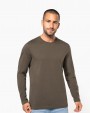 T-shirt KARIBAN T-shirt ronde hals lange mouwen voor bedrukking &amp; borduring