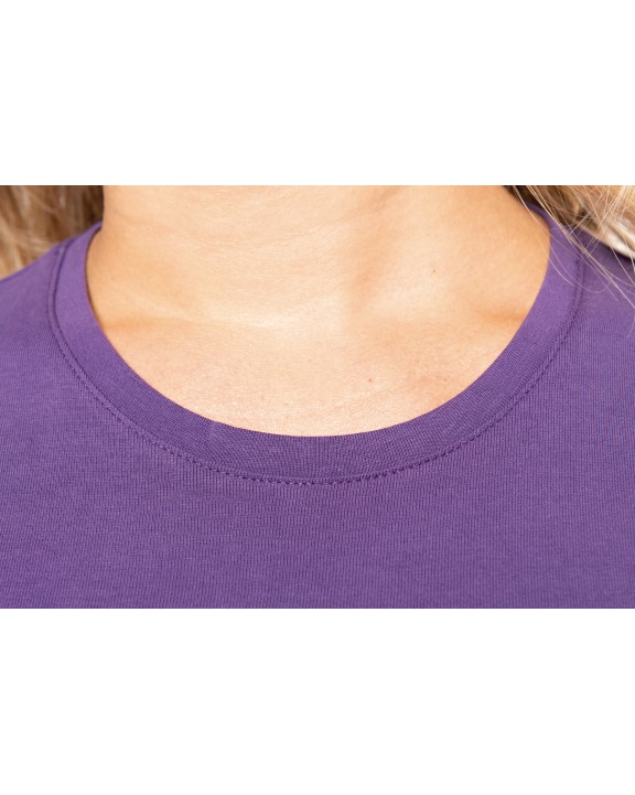 T-shirt KARIBAN Dames t-shirt ronde hals korte mouwen voor bedrukking &amp; borduring