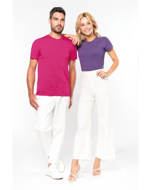 T-shirt personnalisable KARIBAN T-shirt col rond manches courtes femme