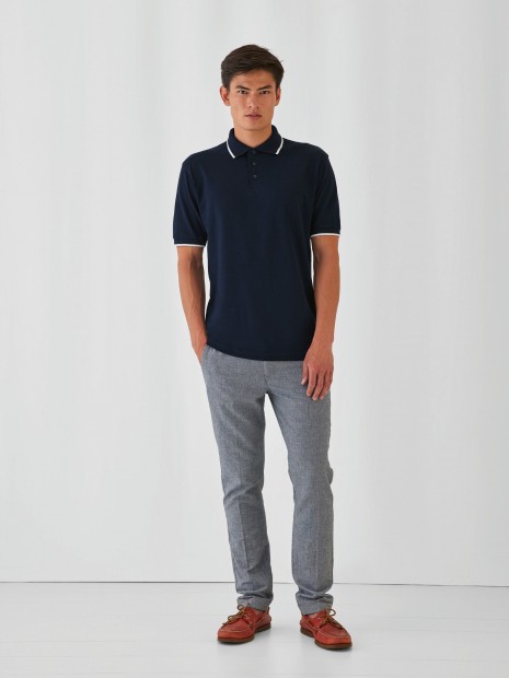 Polos à personnaliser B&C Polo Safran Sport 