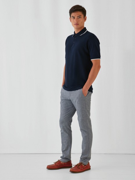 Polos à personnaliser B&C Polo Safran Sport 