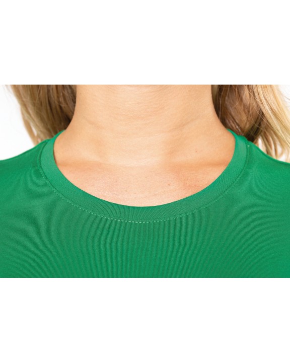 T-shirt KARIBAN Dames T-shirt ronde hals lange mouwen voor bedrukking &amp; borduring