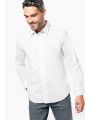 Chemise personnalisable KARIBAN Chemise coton / élasthanne manches longues homme