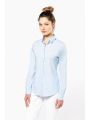 Chemise personnalisable KARIBAN Chemise coton / élasthanne manches longues femme