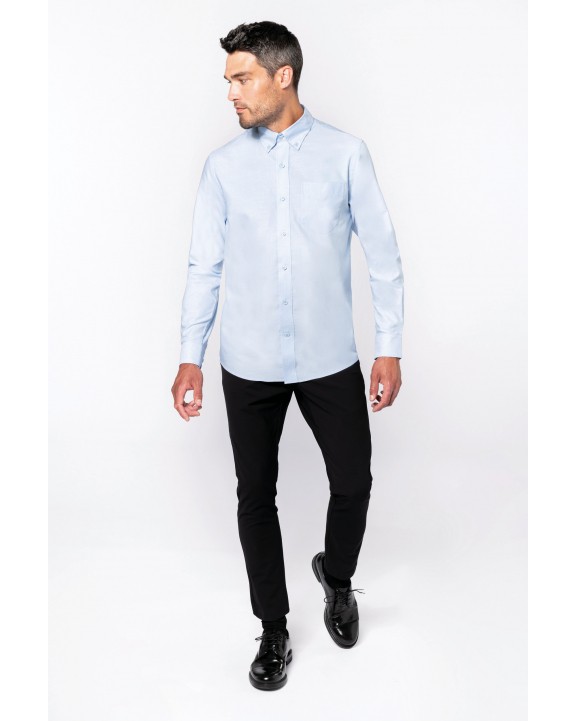 Chemise personnalisable KARIBAN Chemise Oxford manches longues