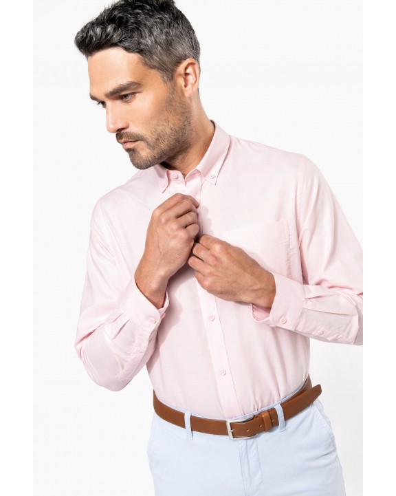 Chemise personnalisable KARIBAN Chemise Oxford manches longues