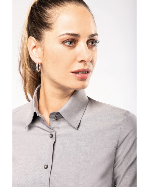 Chemise personnalisable KARIBAN Chemise Oxford manches longues femme