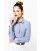 Hemd KARIBAN Dames Oxford blouse lange mouwen voor bedrukking & borduring