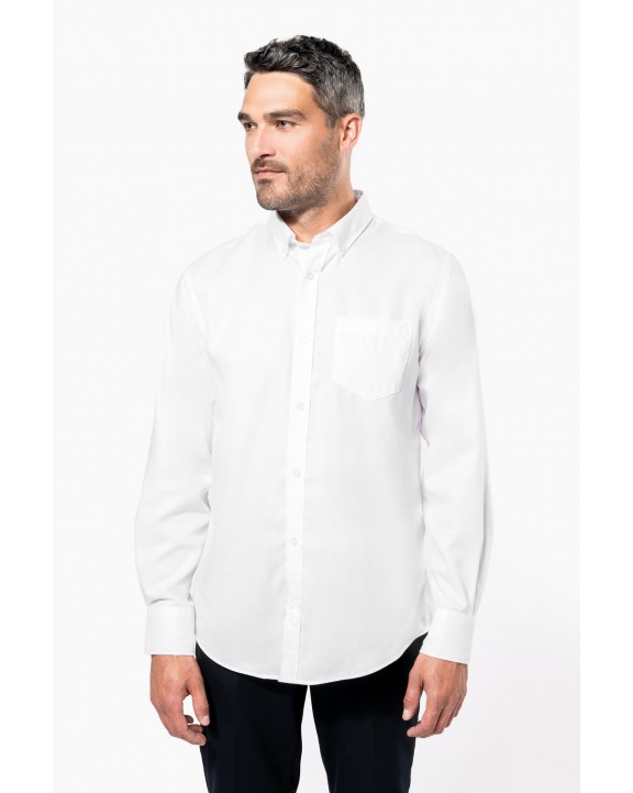 Chemise personnalisable KARIBAN Chemise manches longues sans repassage