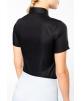 Hemd KARIBAN Dames non-iron blouse korte mouwen voor bedrukking & borduring