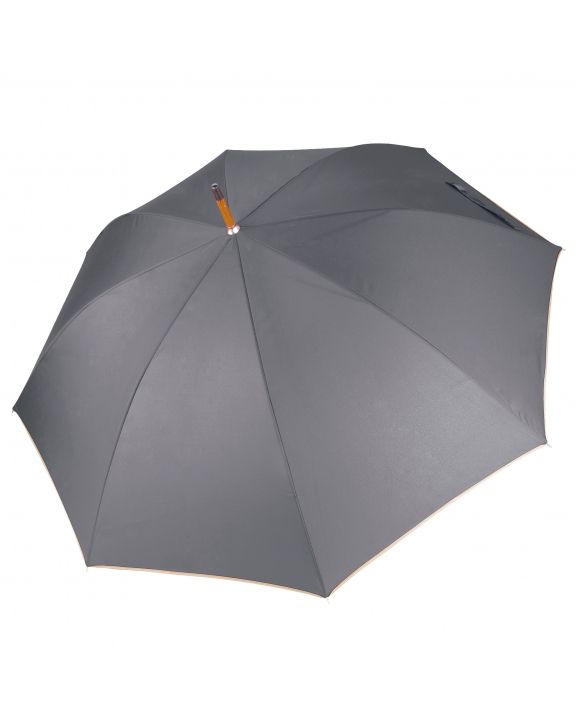 Regenschirm KIMOOD Holzstock Regenschirm personalisierbar