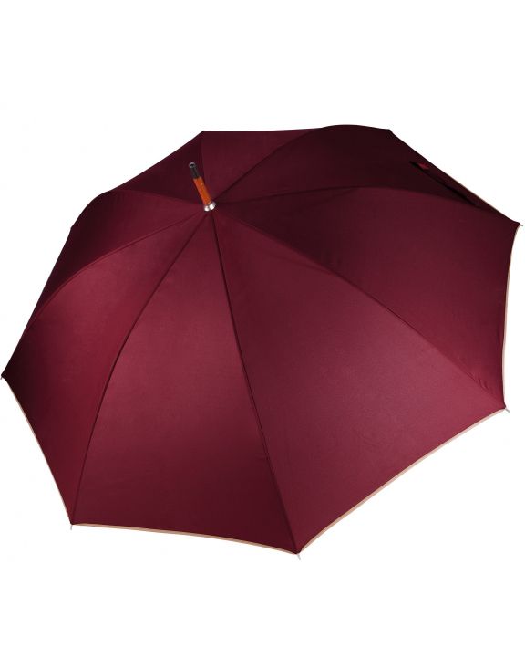 Parapluie personnalisable KIMOOD Parapluie mât en bois