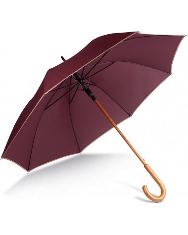 KIMOOD Holzstock Regenschirm Regenschirm personalisierbar