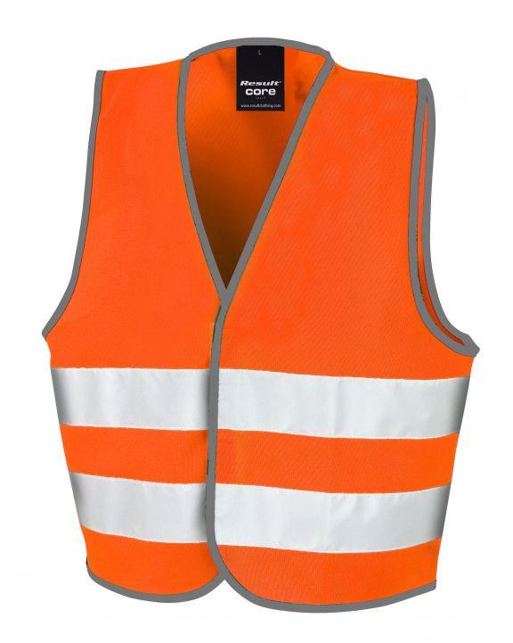 Fluohesje RESULT Core Junior Safety Vest voor bedrukking & borduring