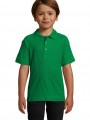 Polos à personnaliser SOL'S Summer Ii Kids vert prairie