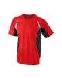 T-shirt JAMES & NICHOLSON Men`s Running-T voor bedrukking &amp; borduring