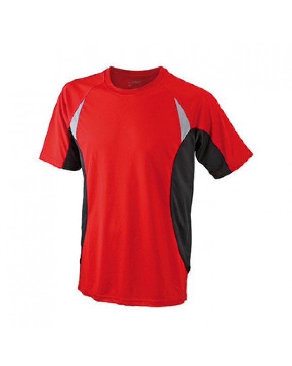 T-shirt JAMES & NICHOLSON Men`s Running-T voor bedrukking &amp; borduring