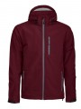 GRIZZLY VESTE SOFTSHELL TULSA HOMME Bordeaux personnalisable