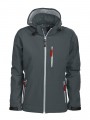 GRIZZLY VESTE SOFTSHELL TULSA FEMME gris personnalisable