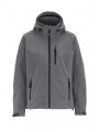 GRIZZLY VESTE SOFTSHELL TULSA FEMME dark greymelange personnalisable