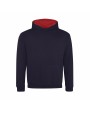 Sweater AWDIS KIDS VARSITY HOODIE voor bedrukking &amp; borduring