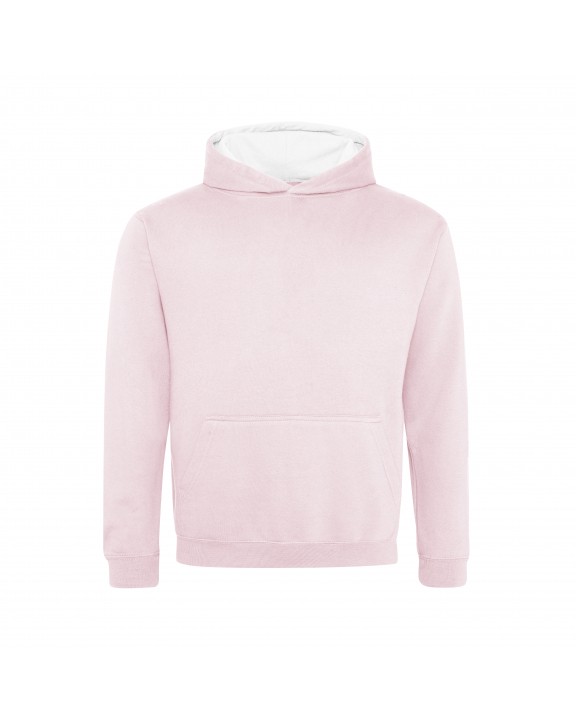 Sweater AWDIS KIDS VARSITY HOODIE voor bedrukking &amp; borduring