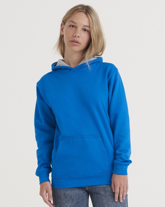 Sweater AWDIS KIDS VARSITY HOODIE voor bedrukking &amp; borduring