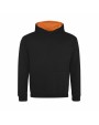 Sweater AWDIS KIDS VARSITY HOODIE voor bedrukking &amp; borduring