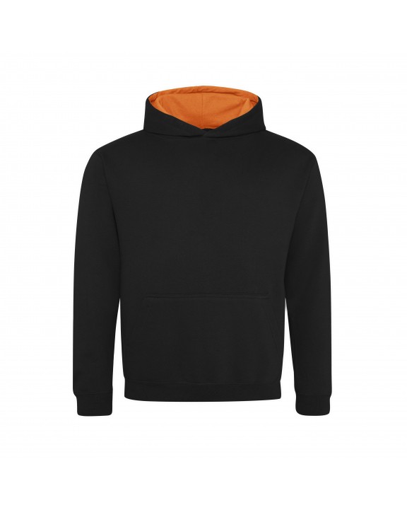 Sweater AWDIS KIDS VARSITY HOODIE voor bedrukking &amp; borduring