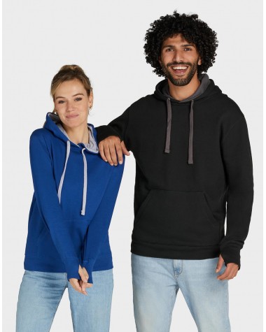 Sweat-shirt personnalisable SG CLOTHING Contrast Hooded Sweatshirt Men