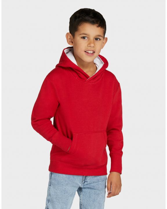 Sweater SG CLOTHING Contrast Hooded Sweatshirt Kids voor bedrukking & borduring
