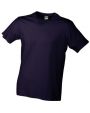 T-shirt JAMES & NICHOLSON Men`s Slim Fit-T voor bedrukking &amp; borduring