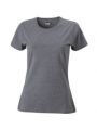 T-shirt JAMES & NICHOLSON Ladies` Slim Fit-T voor bedrukking &amp; borduring
