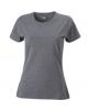 T-shirt JAMES & NICHOLSON Ladies` Slim Fit-T voor bedrukking & borduring