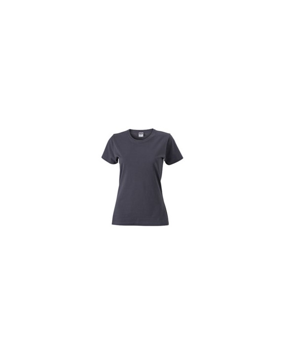 T-shirt JAMES & NICHOLSON Ladies` Slim Fit-T voor bedrukking &amp; borduring