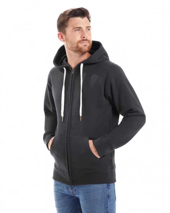 Sweater MANTIS Men's Superstar Zip Through Hoodie voor bedrukking &amp; borduring