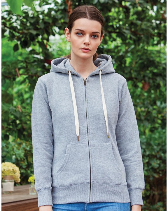 Sweater MANTIS Women's Superstar Zip Through Hoodie voor bedrukking &amp; borduring