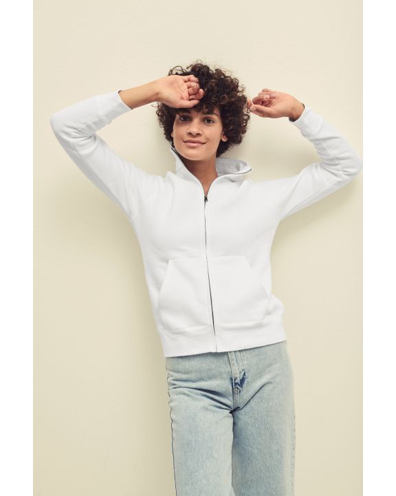 Sweat-shirt personnalisable FOL Veste femme molleton zippée Premium (62-116-0)