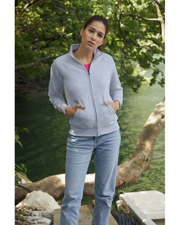 Sweater FOL Lady Sweat Jacket (62-116-0) voor bedrukking &amp; borduring