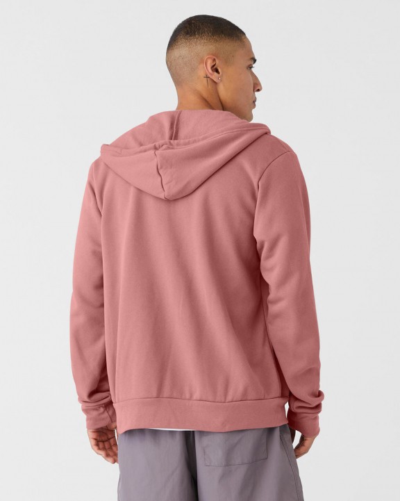 Sweater BELLA-CANVAS UNISEX FLEECE FULL-ZIP HOODIE voor bedrukking &amp; borduring