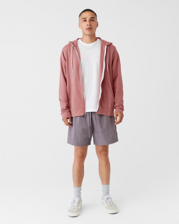 Sweater BELLA-CANVAS UNISEX FLEECE FULL-ZIP HOODIE voor bedrukking &amp; borduring
