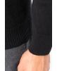 Pullover KARIBAN Herrenpullover mit 1/4-Reißverschluss personalisierbar