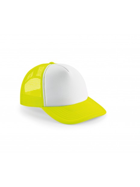BEECHFIELD Casquette américaine Vintage fluorescent yellow/white personnalisable